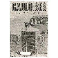 GAULOISES BLUE WAY 及汽車圖 