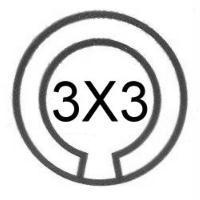 3X3 及圖