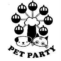 PET PARTY 摩天輪貓狗圖形