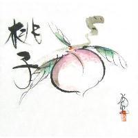 桃子及圖