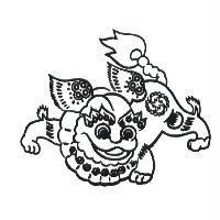 卡通獅圖