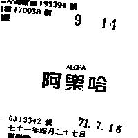 阿樂哈 ALOHA 