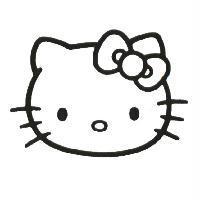 HELLO KITTY 臉圖