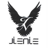 老鷹圖及英文字 JIENIE 之組合圖