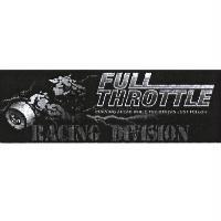 FULL THROTTLE 及圖 BURNING AHEAD WHILE THE OTHERS JUST FOLLOW RACING DIVISION