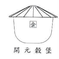 開元穀堡 金及圖