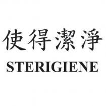使得潔淨 STERIGIENE