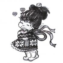 小女孩圖