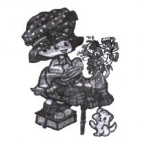 小女孩圖