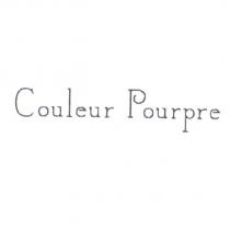 Couleur Pourper 設計字