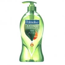 PALMOLIVE AROMA THERAPY 棕欖香薰沐浴露 晨煥配方 Label Design