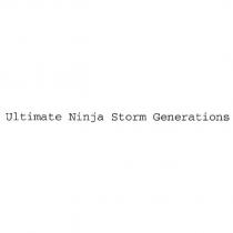 Ultimate Ninja Storm Generations