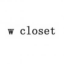 w closet