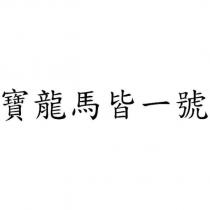 寶龍馬皆一號