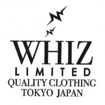 WHIZ LIMITED QUALITY CLOTHING TOKYO JAPAN & device
