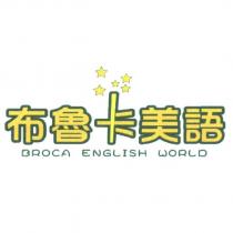 布魯卡美語 BROCA ENGLISH WORLD 及圖