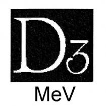 D3 MeV 及圖