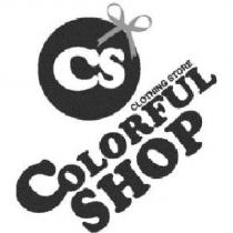 CS CLOTHING STORE COLORFUL SHOP 及圖