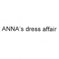 ANNA'S dress affair