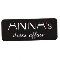 ANNA'S dress affair and design
