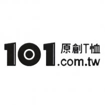 101.com.tw 原創 T 恤及圖