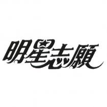 明星志願設計字
