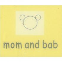 mom and bab 童裝商標