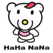 HaHa NaNa 熊設計圖案