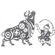 牧童戲牛圖
