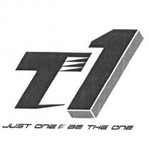 T1 JUST ONE BE THE ONE 設計圖