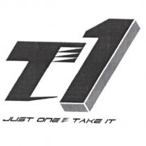 T1 JUST ONE TAKE IT 設計圖