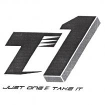 T1 JUST ONE TAKE IT 設計圖