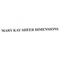 MARY KAY SHEER DIMENSIONS