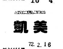 凱美 CAMELEER 