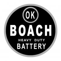 BOACH HEAVY DUTY BATTERY OK 及圖