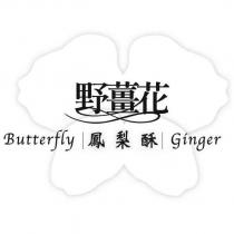 Butterfly Ginger 野薑花鳳梨酥及圖