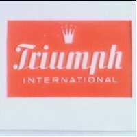 四星皇冠圖樣Triumph INTERNATIONAL(彩色)