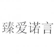 臻愛諾言(PROMISES OF LOVE in Chinese Characters)