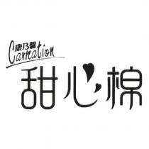康乃馨 Carnation 甜心棉 設計字