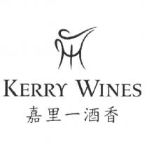 嘉里一酒香 KERRY WINES & Chinese Characters & device