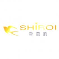 雪燕肌 SHIROI & Chinese Characters & Device