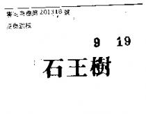 樹王石
