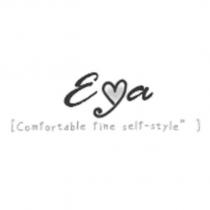 E.YA 「 Comfortable fine self-style 〞」及圖