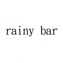rainy bar