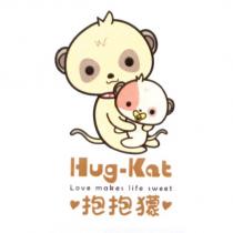 Hug-Kat 及圖 Love makes life sweet 抱抱獴