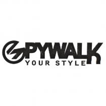 SPYWALK 字形圖