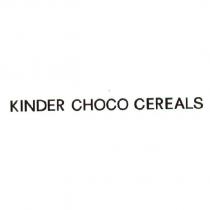KINDER CHOCO CEREALS