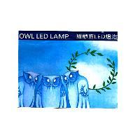 貓頭鷹 LED 燈泡 OWL LED LAMP 及圖