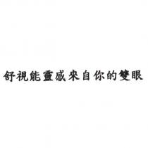 舒視能靈感來自你的雙眼