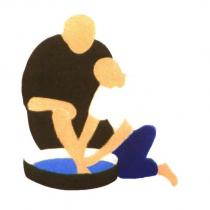 孝親洗腳圖